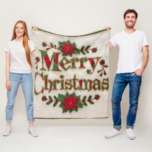 Gezellige kerst:  dekens