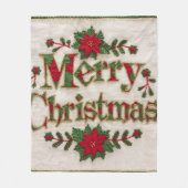 Gezellige kerst:  dekens (Voorkant)