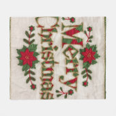 Gezellige kerst:  dekens (Voorkant (Horizontaal))