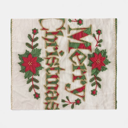 Gezellige kerst:  dekens (Voorkant (Horizontaal))