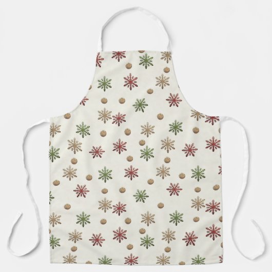 Gezellige kerst een all-over print Schort (Voorkant)