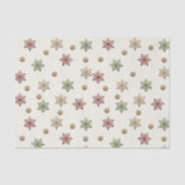 Gezellige kerst een tissue papier (Voorkant)