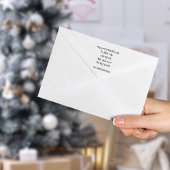 Gezellige Kerst Gezegde Naam Artsy Typografie Zelfinktende Stempel