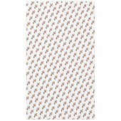 Gezellige kerst Giraffe Tafelkleed (Voorkant)