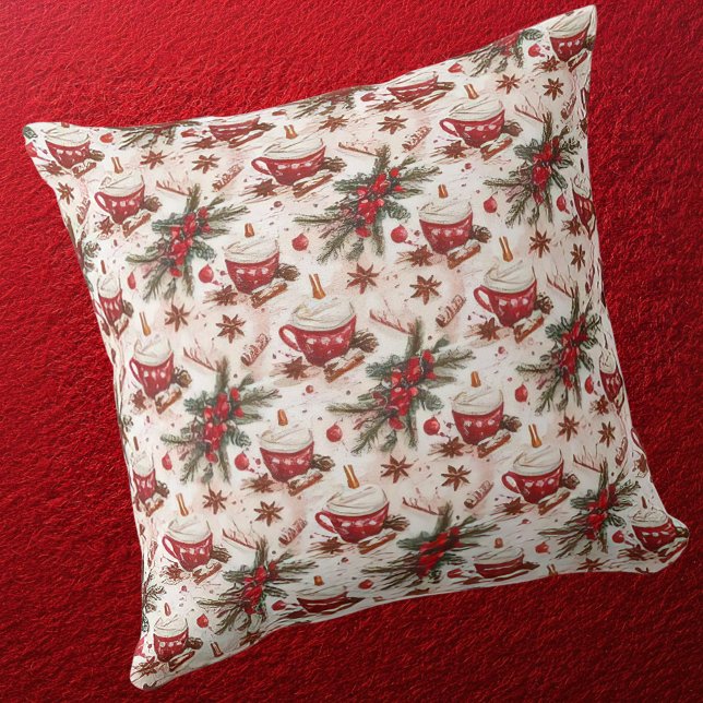 Gezellige Kerst Hot Cocoa Kussen (cosy christmas 1)