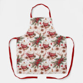 Gezellige Kerst Hot Cocoa Schort (Voorkant)