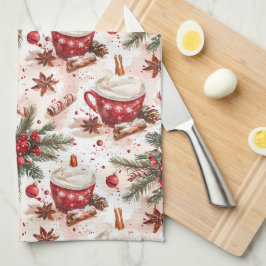 Gezellige Kerst Hot Cocoa Theedoek