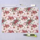 Gezellige Kerst Hot Cocoa Tissuepapier (Craft)