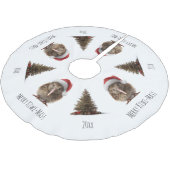 Gezellige kerst kiwi kerstboom rok (Gekanteld)