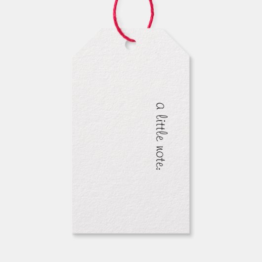 Gezellige Kerst Kiwi, op maat Cadeaulabel (Achterkant)