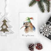 Gezellige Kerst Kiwi, op maat Kaart