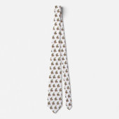 Gezellige kerst kiwi stropdas (Voorkant)