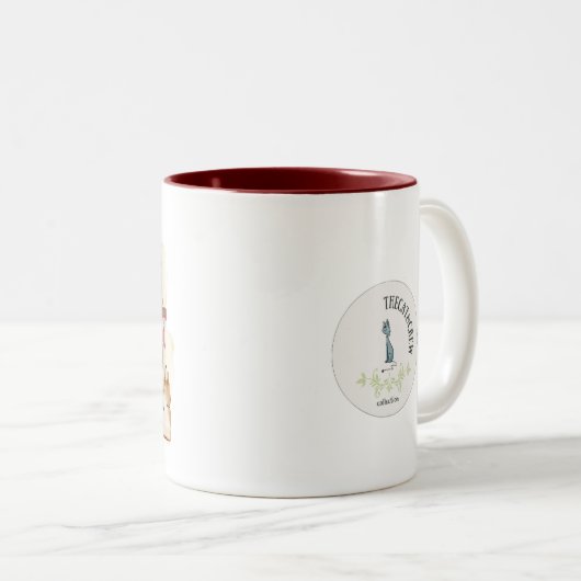 Gezellige kerst Mok (Voorkant rechts)