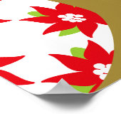 Gezellige Kerst Retro Winter Sokken Poster (Hoek)