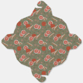 Gezellige kerst & specerij vakantie potpourri bedankdoosjes (Ongevouwen)