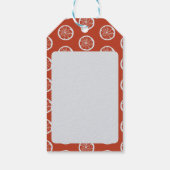 Gezellige Kerst & Spice Sinaasappels Cadeaulabel (Achterkant)