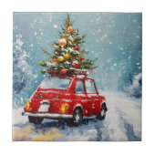  gezellige kerst tegeltje (Voorkant)