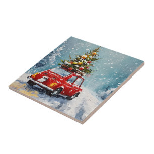  gezellige kerst tegeltje