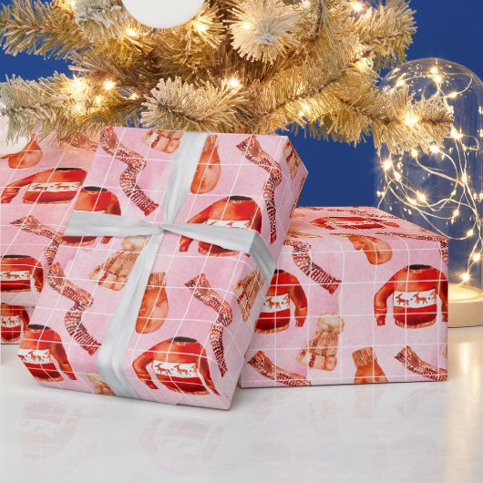 Gezellige kerst trui vakantie cadeaupapier (Feestdagen)