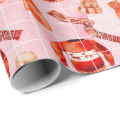 Gezellige kerst trui vakantie cadeaupapier (Rol Hoek)