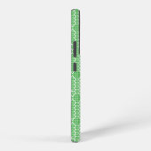 Gezellige kerstboom lelijke trui geruit patroon samsung galaxy hoesje (Rechterkant)