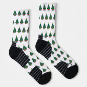 Gezellige Kerstboom Sokken (Rechts)