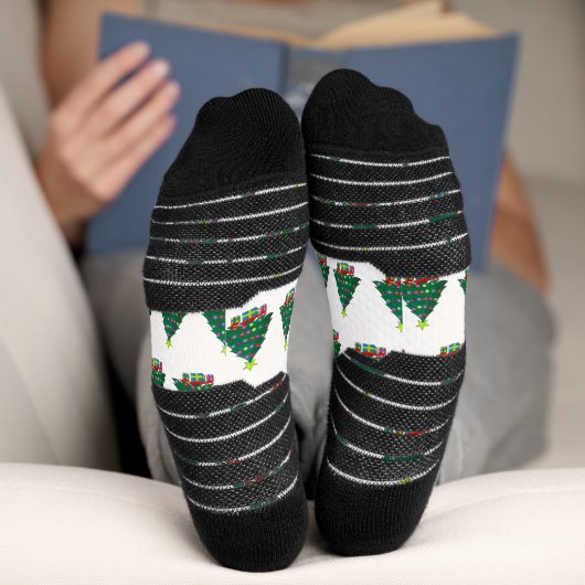 Gezellige Kerstboom Sokken (Onderkant)