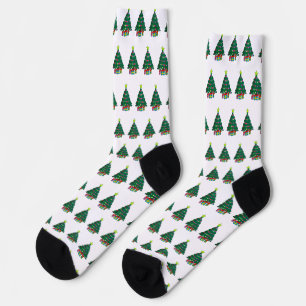 Gezellige Kerstboom Sokken
