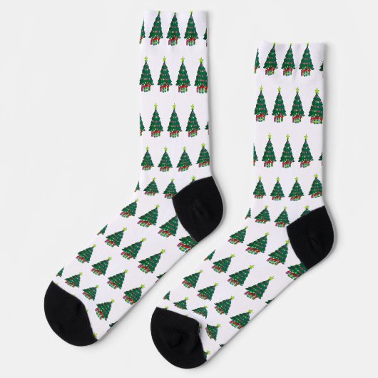 Gezellige Kerstboom Sokken (Links)