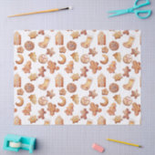Gezellige kerstkoekjes tissuepapier (Craft)