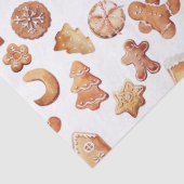 Gezellige kerstkoekjes tissuepapier (Detail)