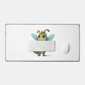 Gezellige kerstlibel bureaumat (Keyboard & Muis)