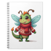 Gezellige kerstlibel notitieboek (Voorkant)