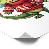 Gezellige kerstlibel poster (Hoek)