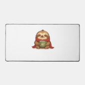 Gezellige kerstluiaard met warme chocolademelk – S Bureaumat (Voorkant)