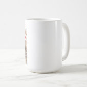 Gezellige kerstmantel met hond en kat koffiemok (Voorkant rechts)