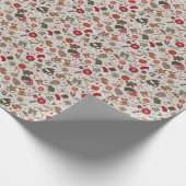 Gezellige Kerstmis & Spice Cadeaupapier (Hoek)