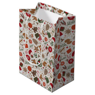 Gezellige Kerstmis & Spice Medium Cadeauzakje
