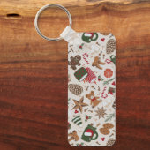 Gezellige Kerstmis & Spice Sleutelhanger (Voorkant)