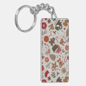 Gezellige Kerstmis & Spice Sleutelhanger (Voorkant Links)