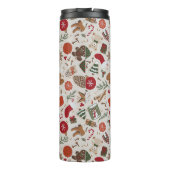 Gezellige Kerstmis & Spice Thermosbeker (Achterkant)