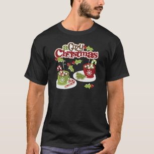 Gezellige Kerstmis T-shirt