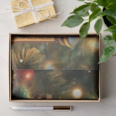 Gezellige Kerstmuis Feestelijke Lantaarn Decoupage Tissuepapier (Geschenk)