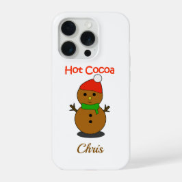 Gezellige Kerstmuts – Warme Chocolade Kerstcadeau iPhone 15 Pro Case