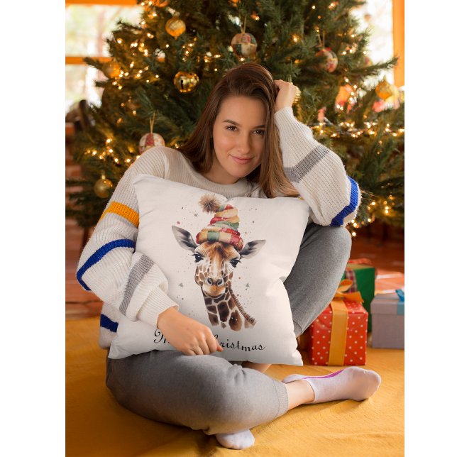 Gezellige kerstsafari, op maat kussen (Creator heeft geüpload)