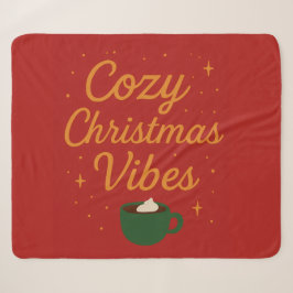 Gezellige Kerstsfeer Sherpa Deken