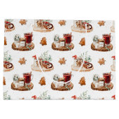 Gezellige kerstvakantie groot cadeauzakje (Achterkant)