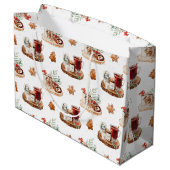 Gezellige kerstvakantie groot cadeauzakje (Achterkant Gekanteld)