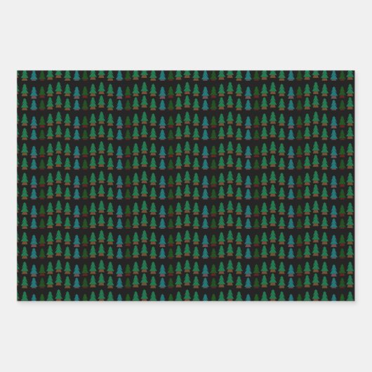 Gezellige kerstvakantie inpakpapier vel (Voorkant)