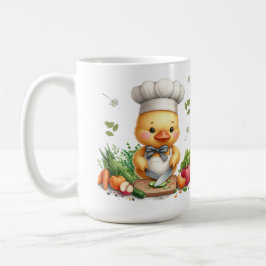 Gezellige Keuken Eenden Cute Kookontwerp Koffiemok